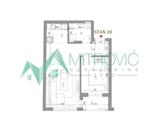 Stan - Novi Sad Klisa - 1003575