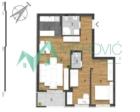 Stan - Novi Sad Telep - 1003909