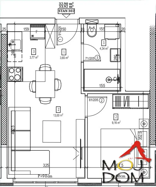 Stan - Novi Sad Telep - 1031780