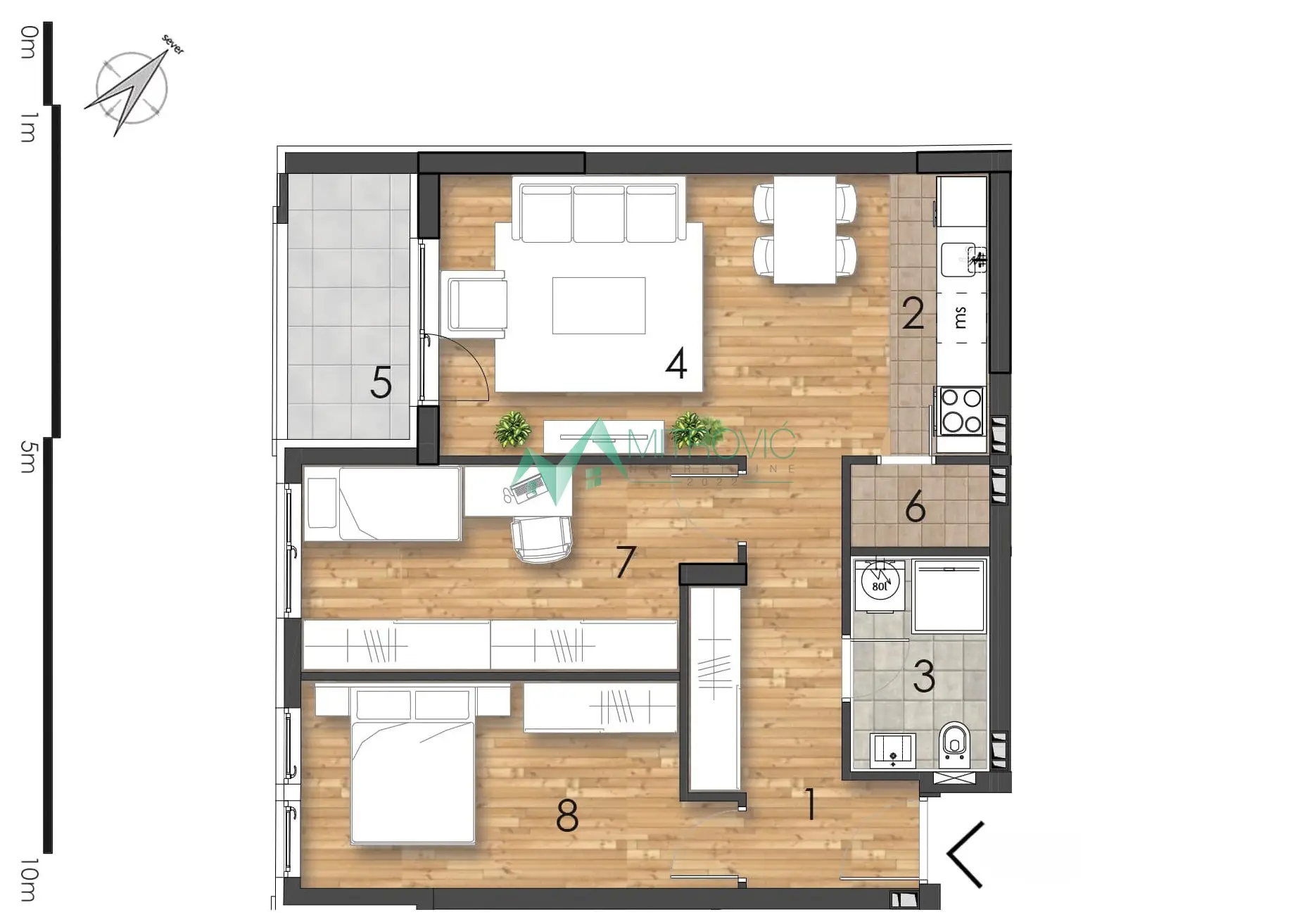 Stan - Novi Sad Telep - 1003905