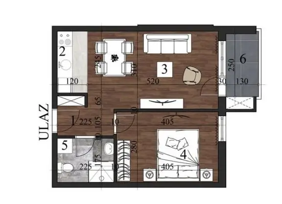 Stan - Novi Sad Grbavica - 1042662