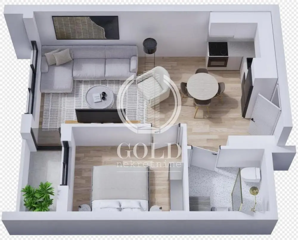 Stan - Novi Sad Bulevar patrijarha Pavla - 204011454