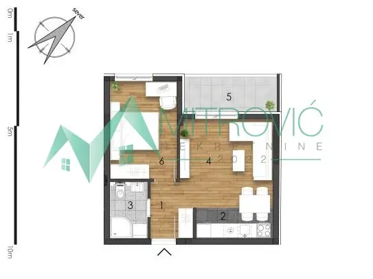 Stan - Novi Sad Telep - 1003910