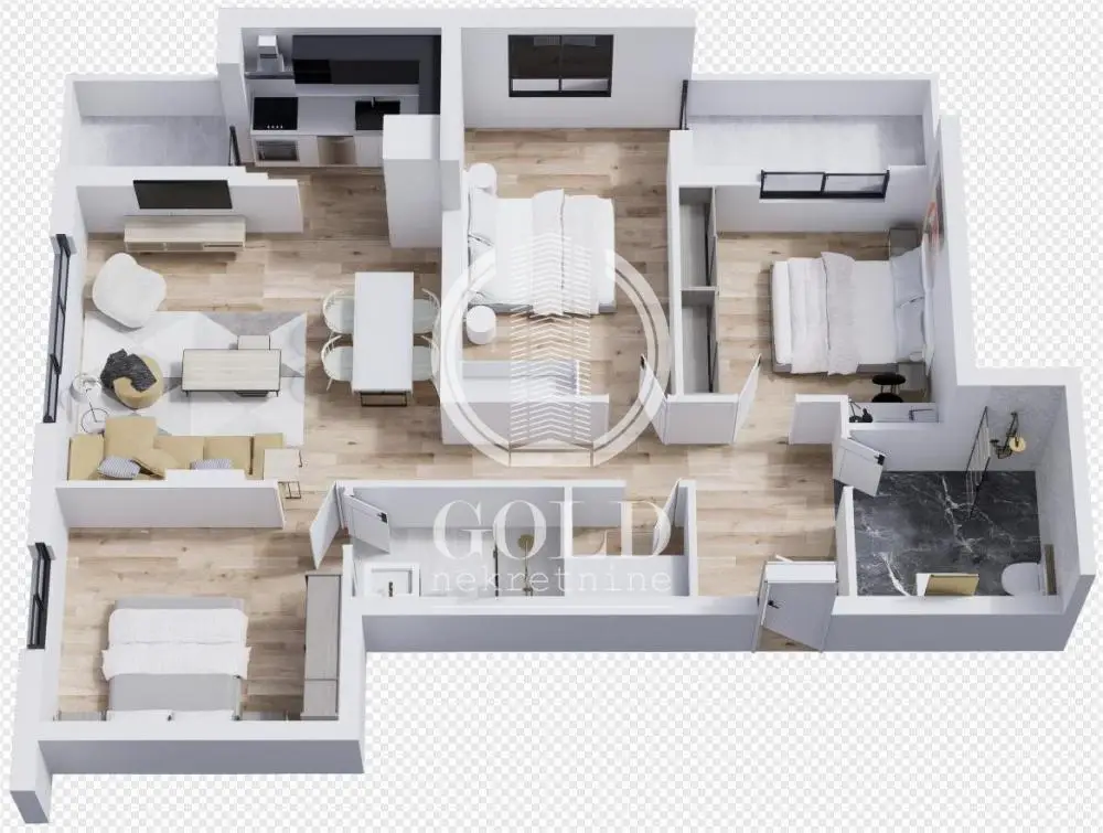 Stan - Novi Sad Bulevar patrijarha Pavla - 204011404