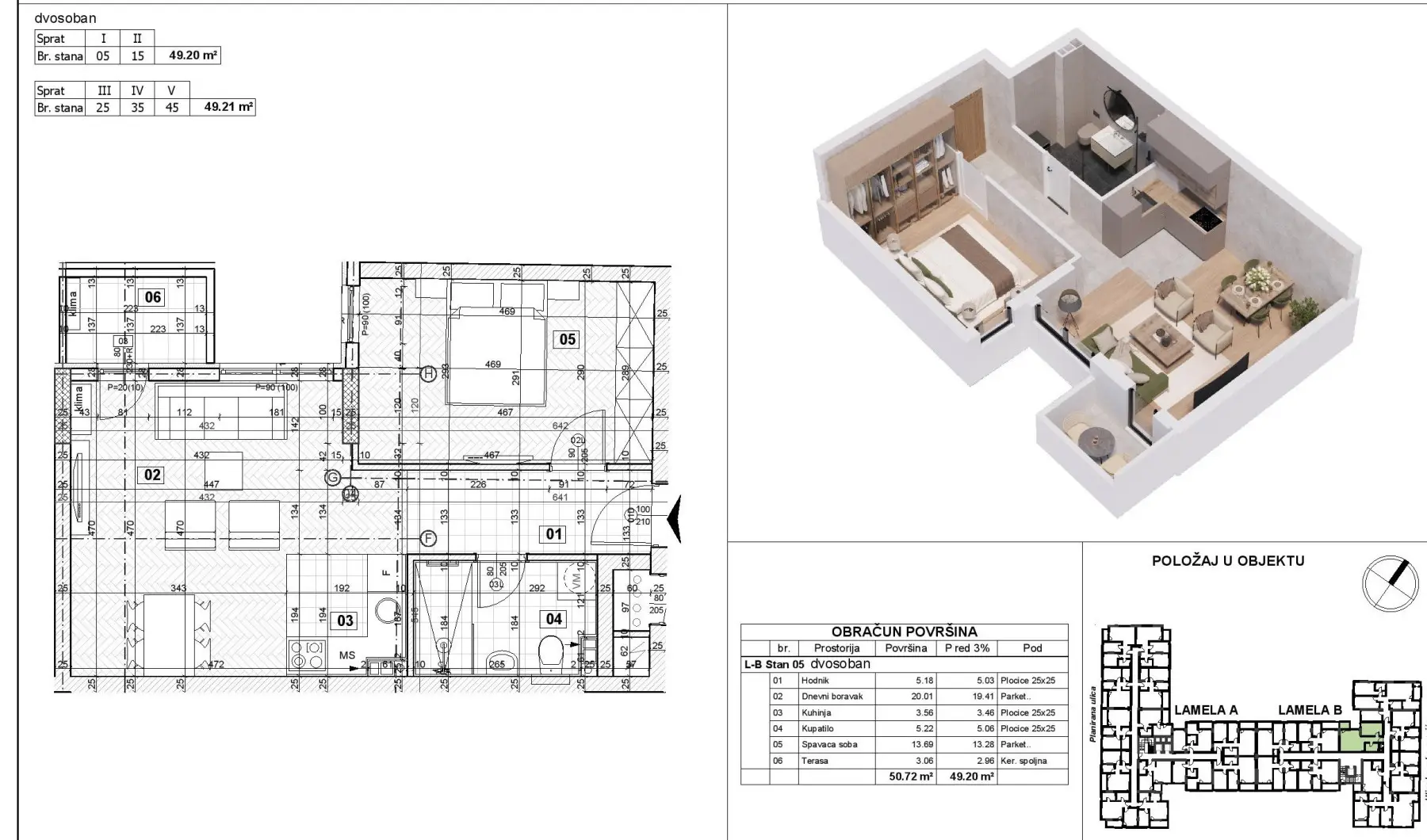 Stan - Novi Sad Telep - 1042171