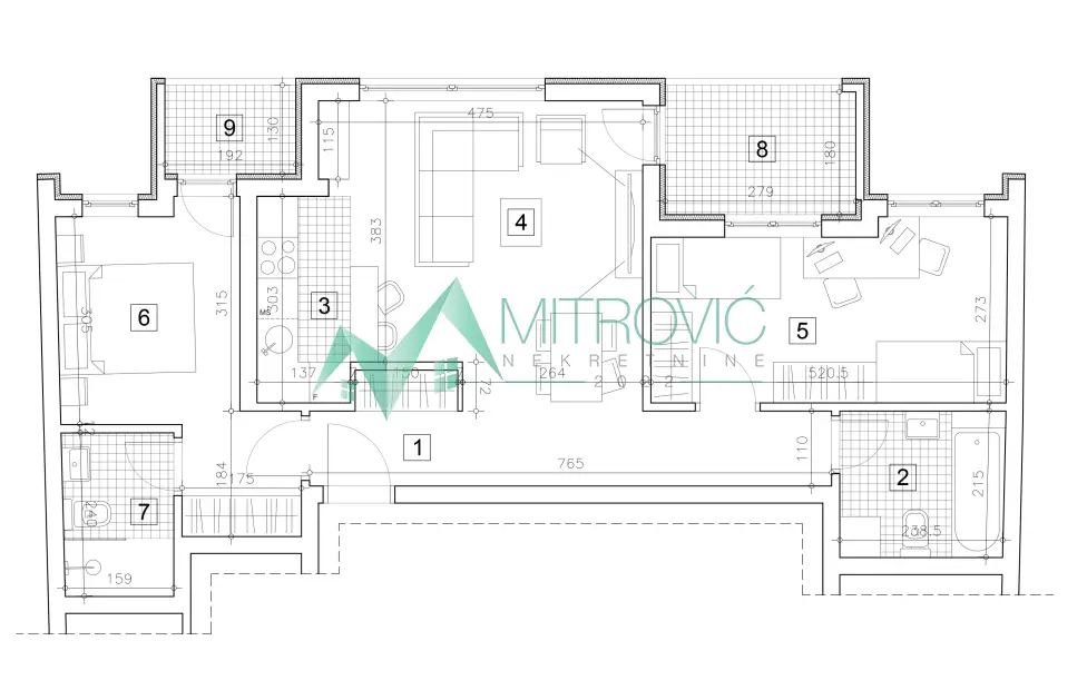 Stan - Novi Sad Grbavica - 1002709