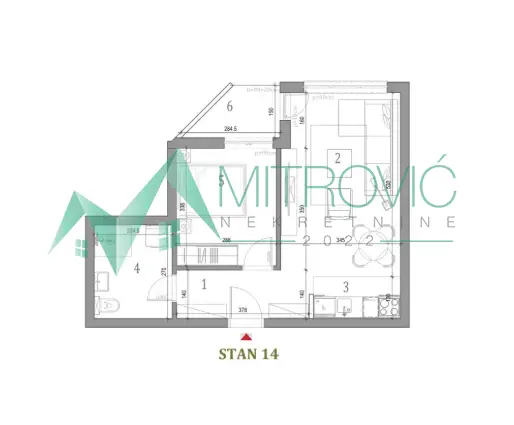 Stan - Novi Sad Klisa - 1003563