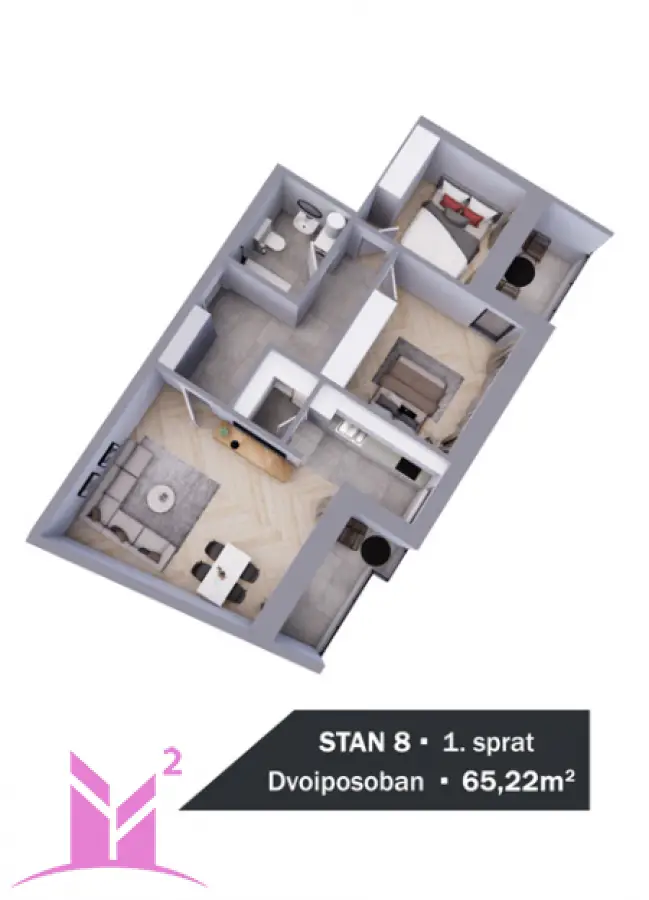 Stan - Novi Sad Podbara - 1823