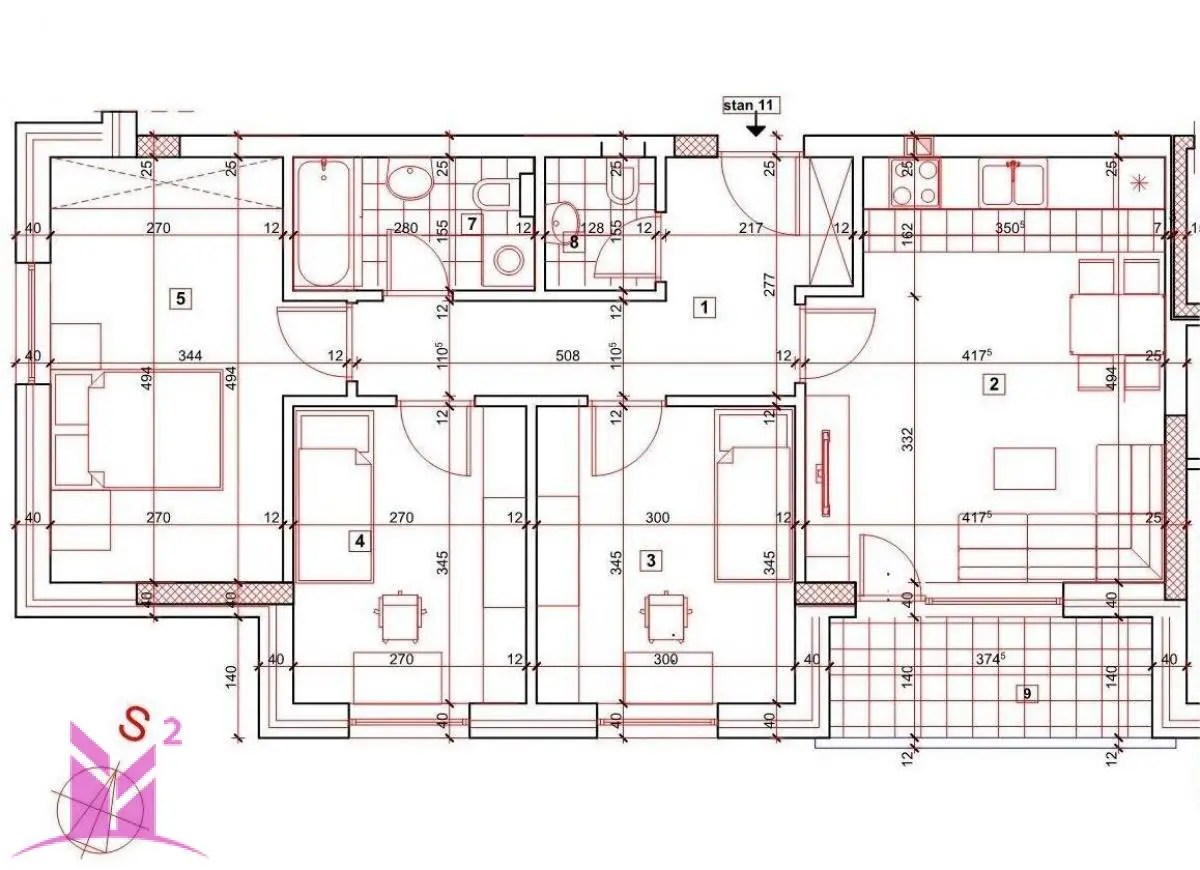 Stan - Novi Sad Telep - 2080