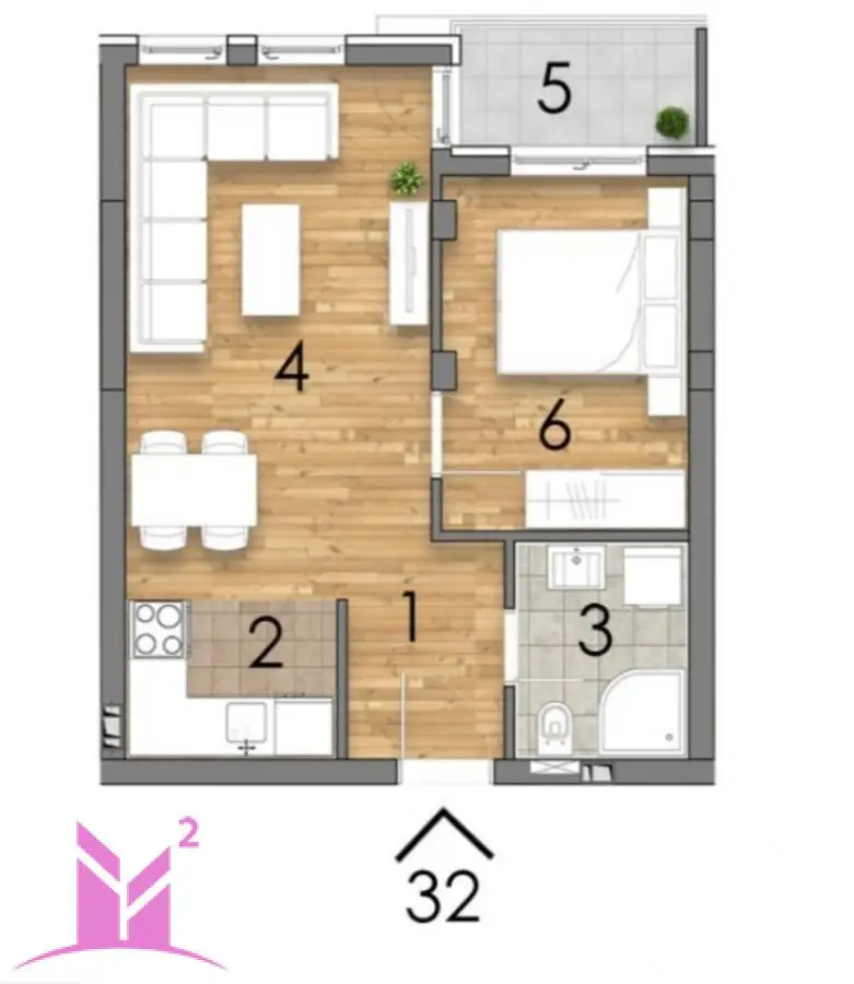 Stan - Novi Sad Telep - 2082