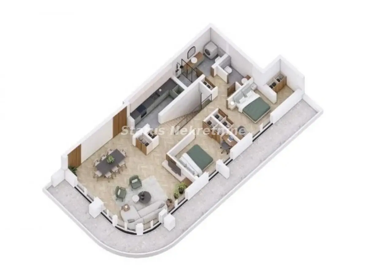 Stan - Petrovaradin (Novi Sad) Petrovaradin - 22028