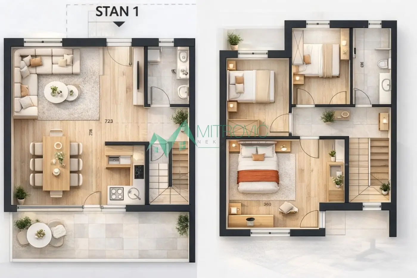 Stan - Novi Sad Sajlovo - 1003995