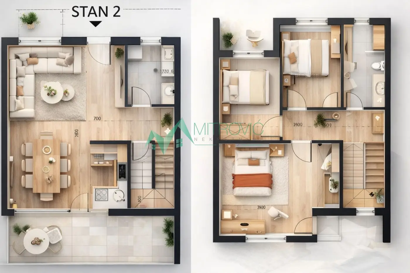 Stan - Novi Sad Sajlovo - 1004038