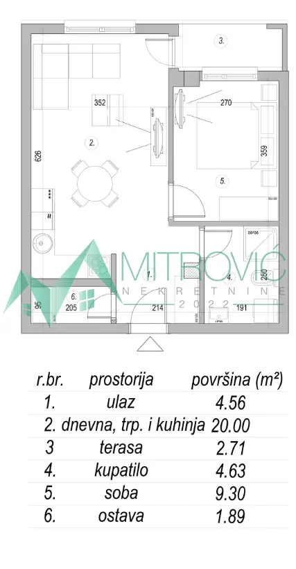 Stan - Sremska Kamenica Mišeluk - 1003513