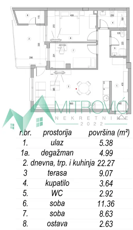 Stan - Sremska Kamenica Mišeluk - 1003514