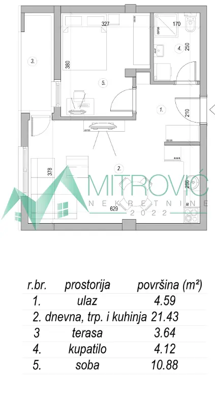 Stan - Sremska Kamenica Mišeluk - 1003718