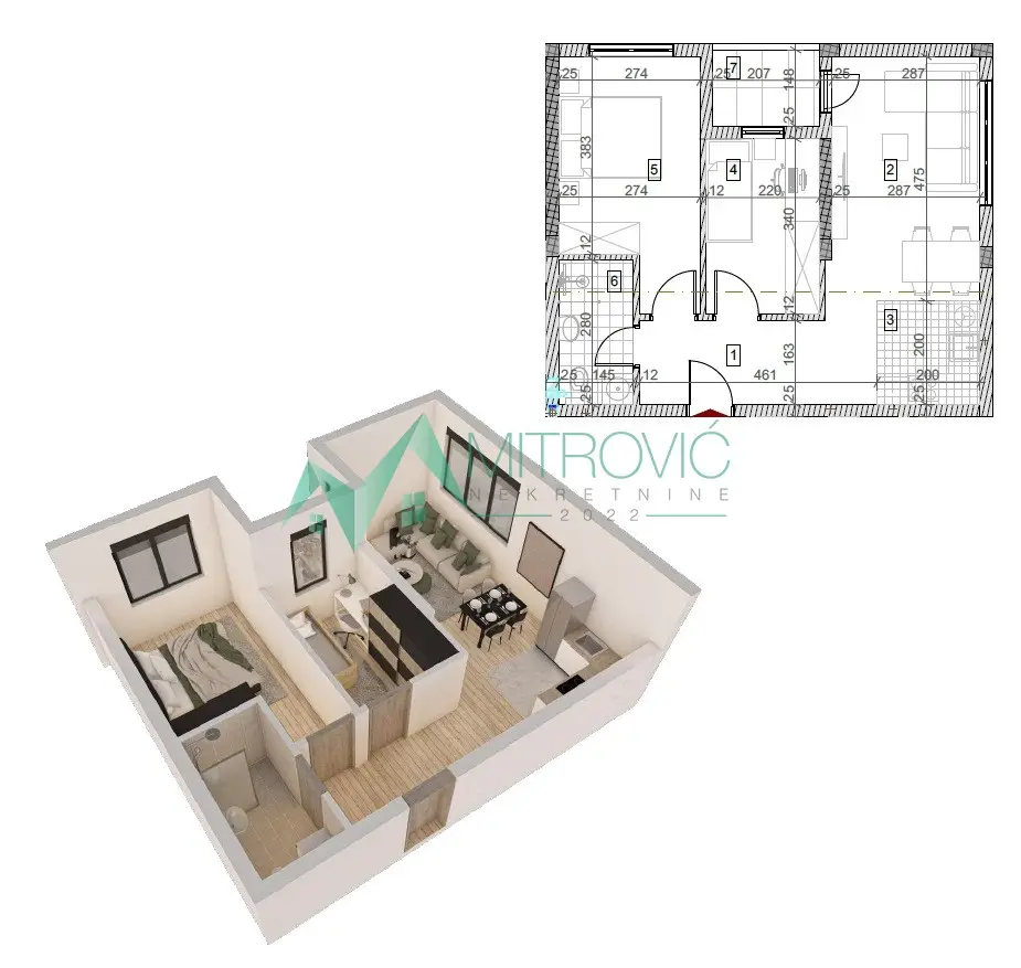 Stan - Sremska Kamenica Tatarsko brdo - 1003470