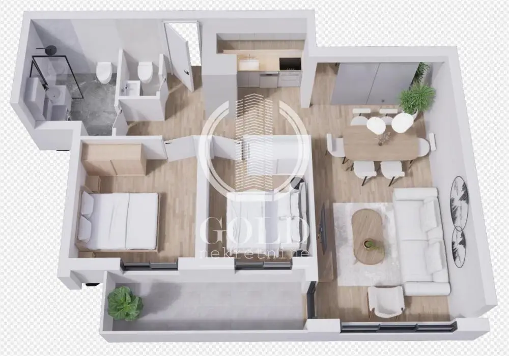 Stan - Novi Sad Bulevar patrijarha Pavla - 204011428