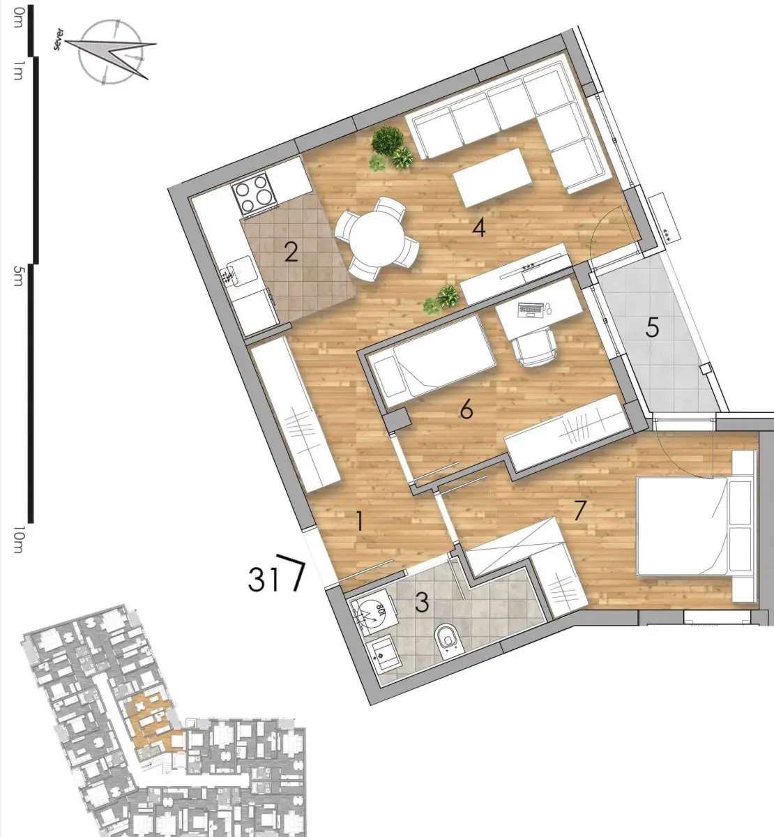 Stan - Novi Sad Podbara - 1042457