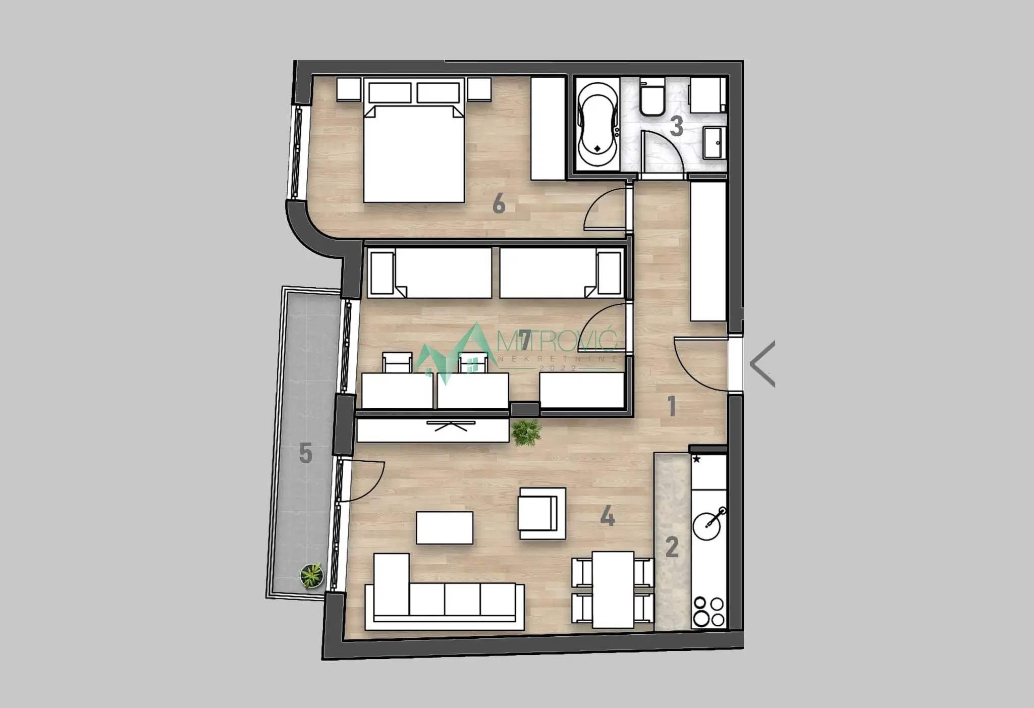 Stan - Novi Sad Socijalno - 1002867