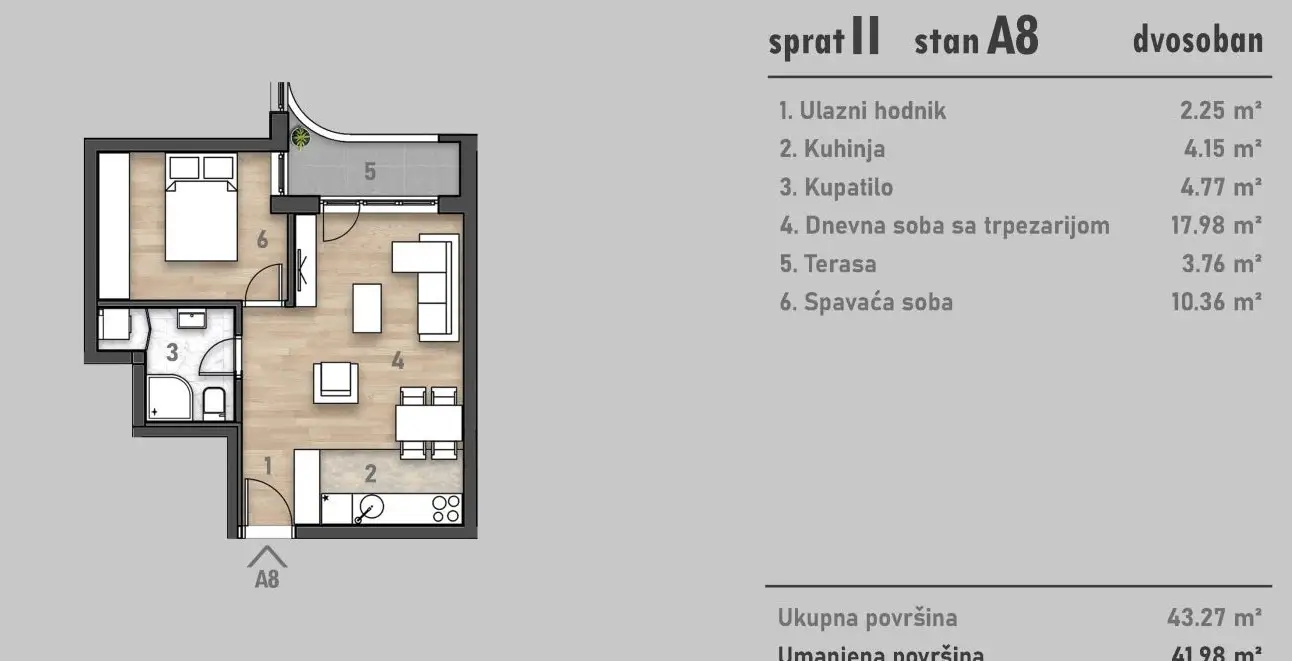 Stan - Novi Sad Socijalno - 1042918