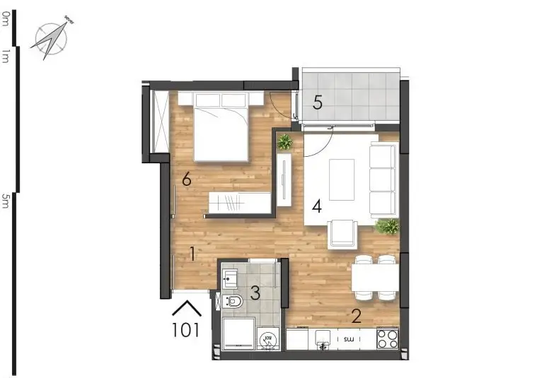 Stan - Novi Sad Telep - 1042346