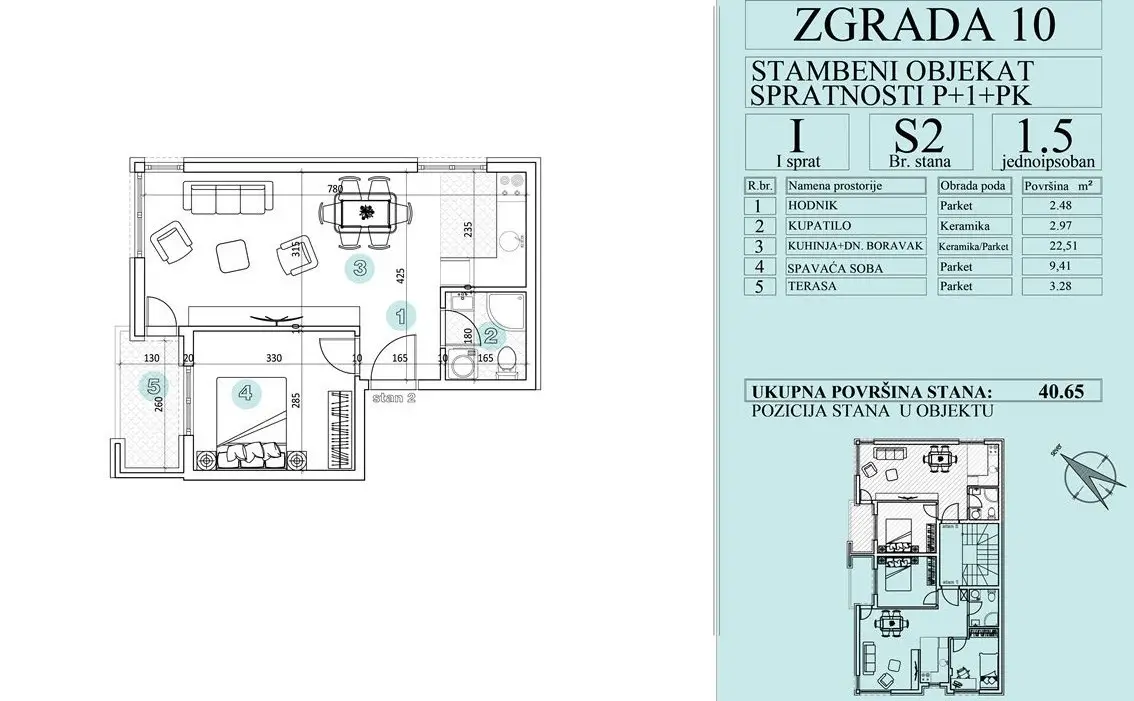 Stan - Petrovaradin (Novi Sad) Petrovaradin - 1043276