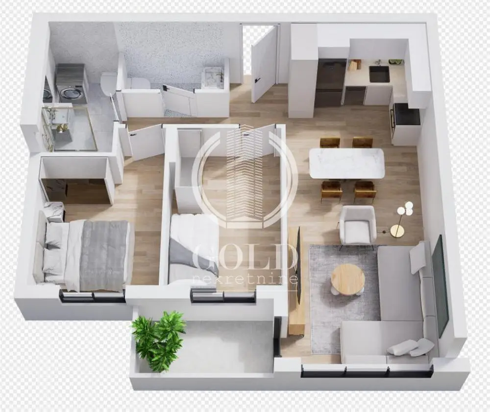 Stan - Novi Sad Bulevar patrijarha Pavla - 204011457