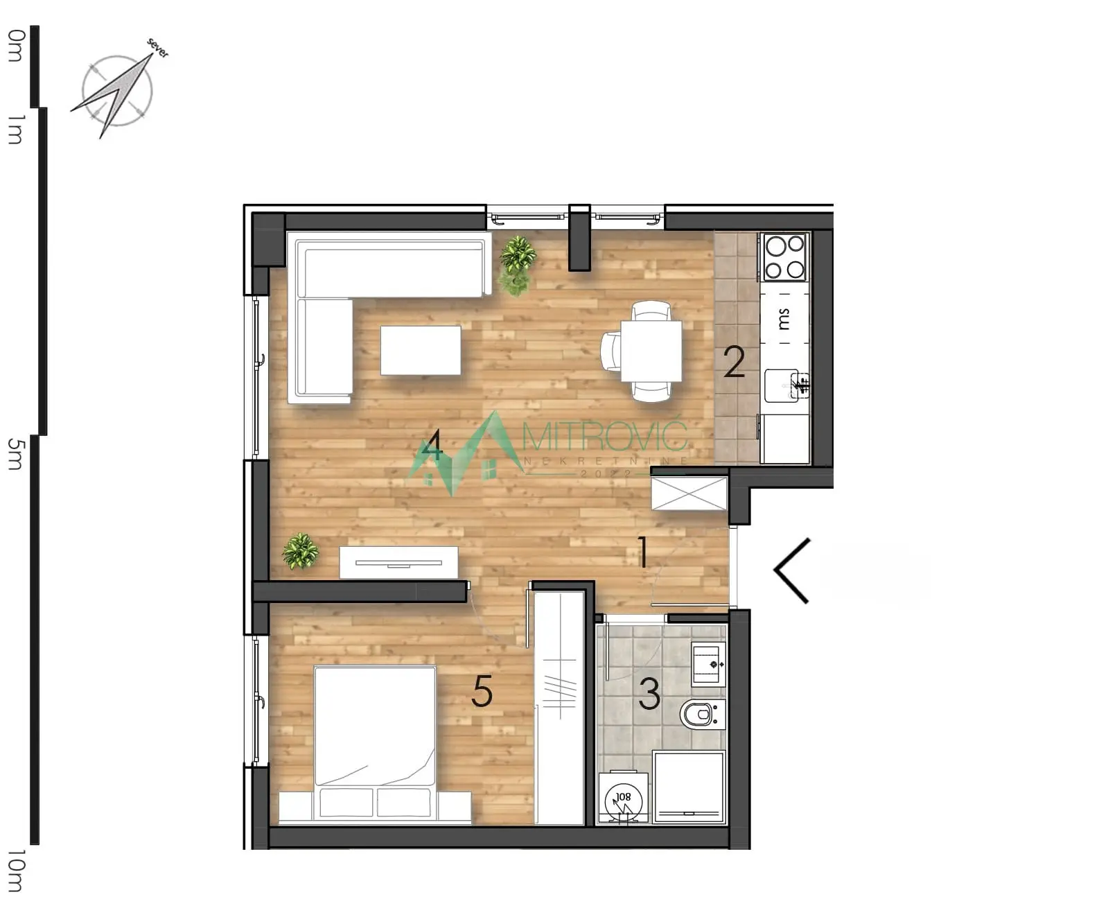 Stan - Novi Sad Telep - 1003907