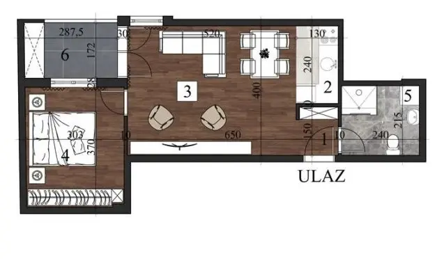 Stan - Novi Sad Grbavica - 1042650