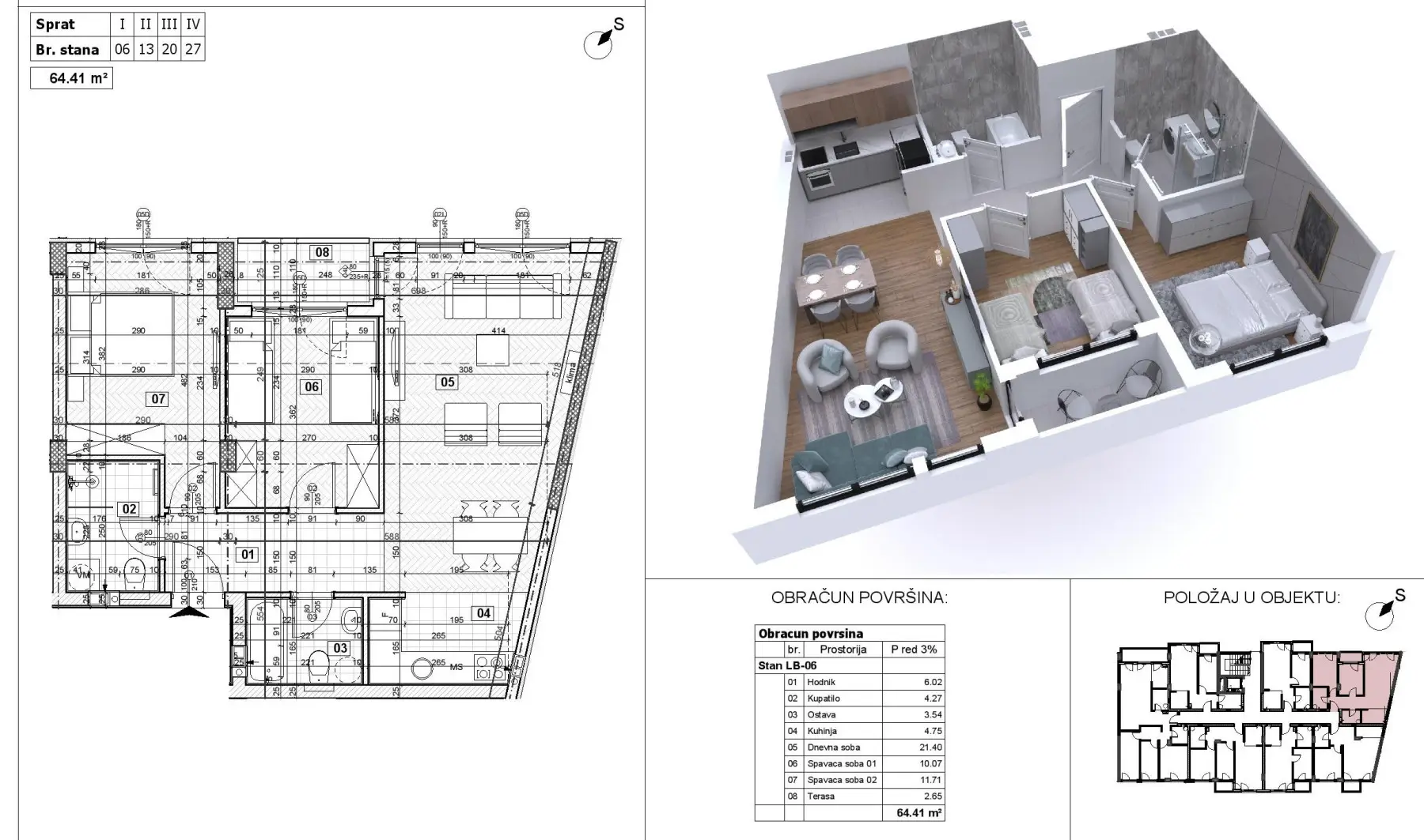 Stan - Novi Sad Avijacija - 1043978