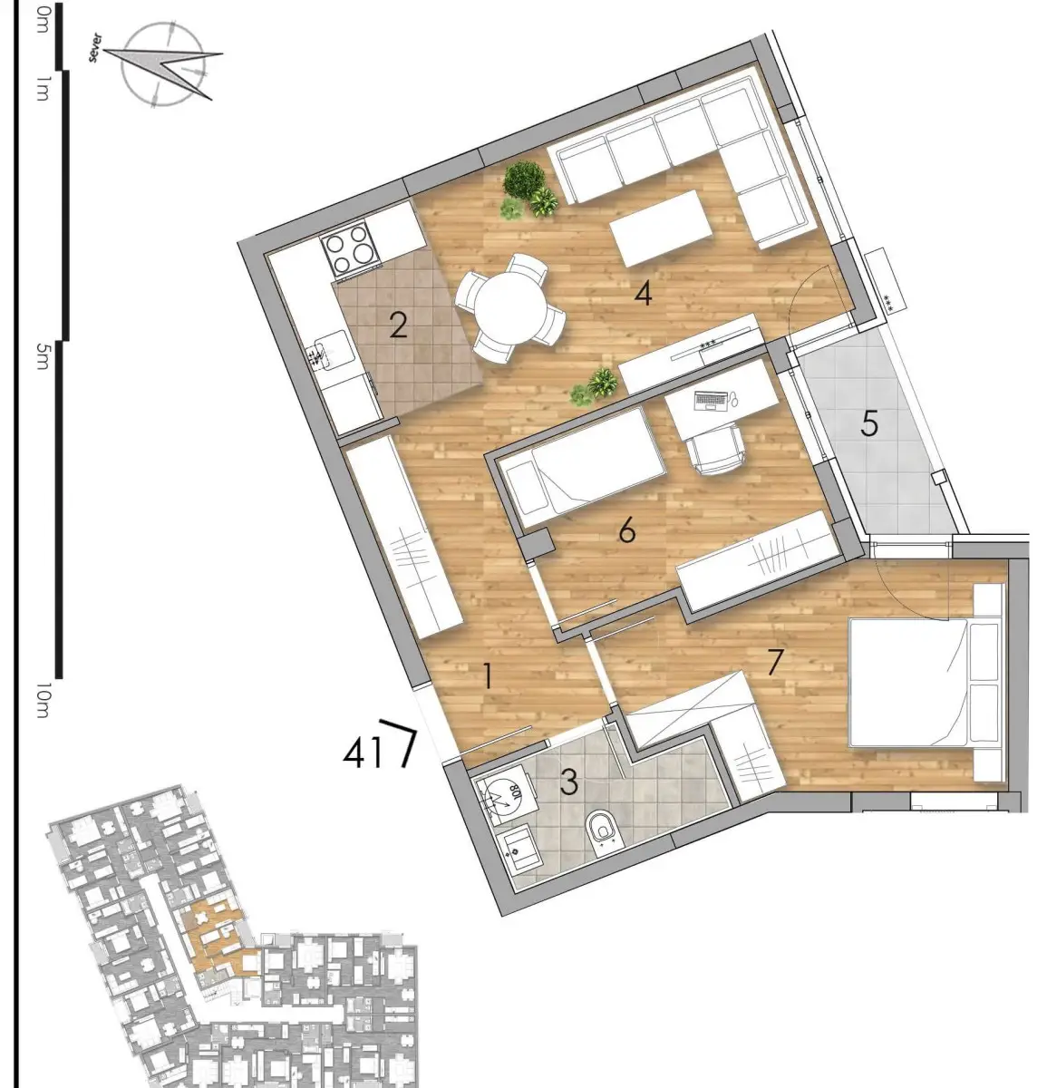 Stan - Novi Sad Podbara - 1042462