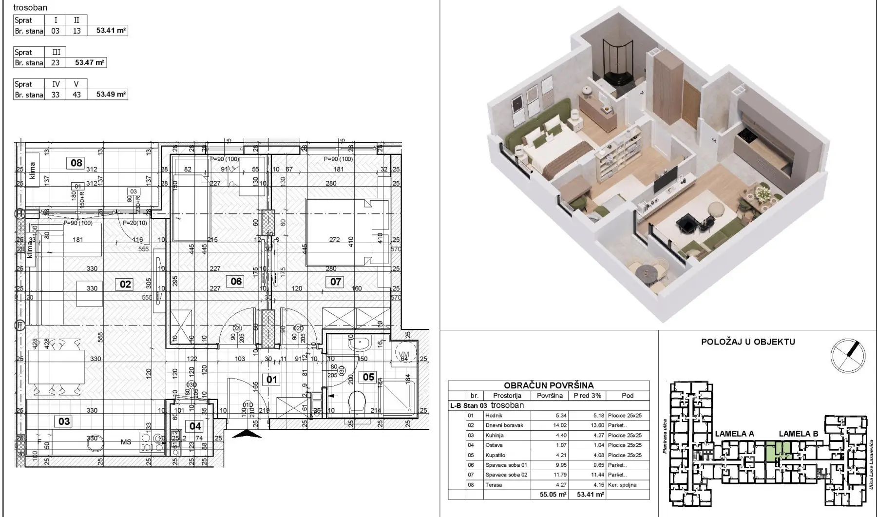 Stan - Novi Sad Telep - 1042154