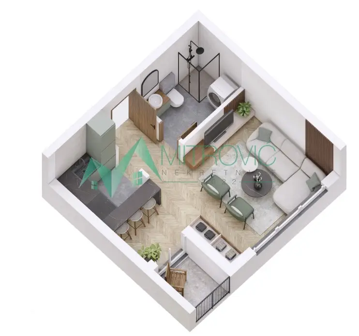 Stan - Petrovaradin (Novi Sad) Petrovaradin - 1002574