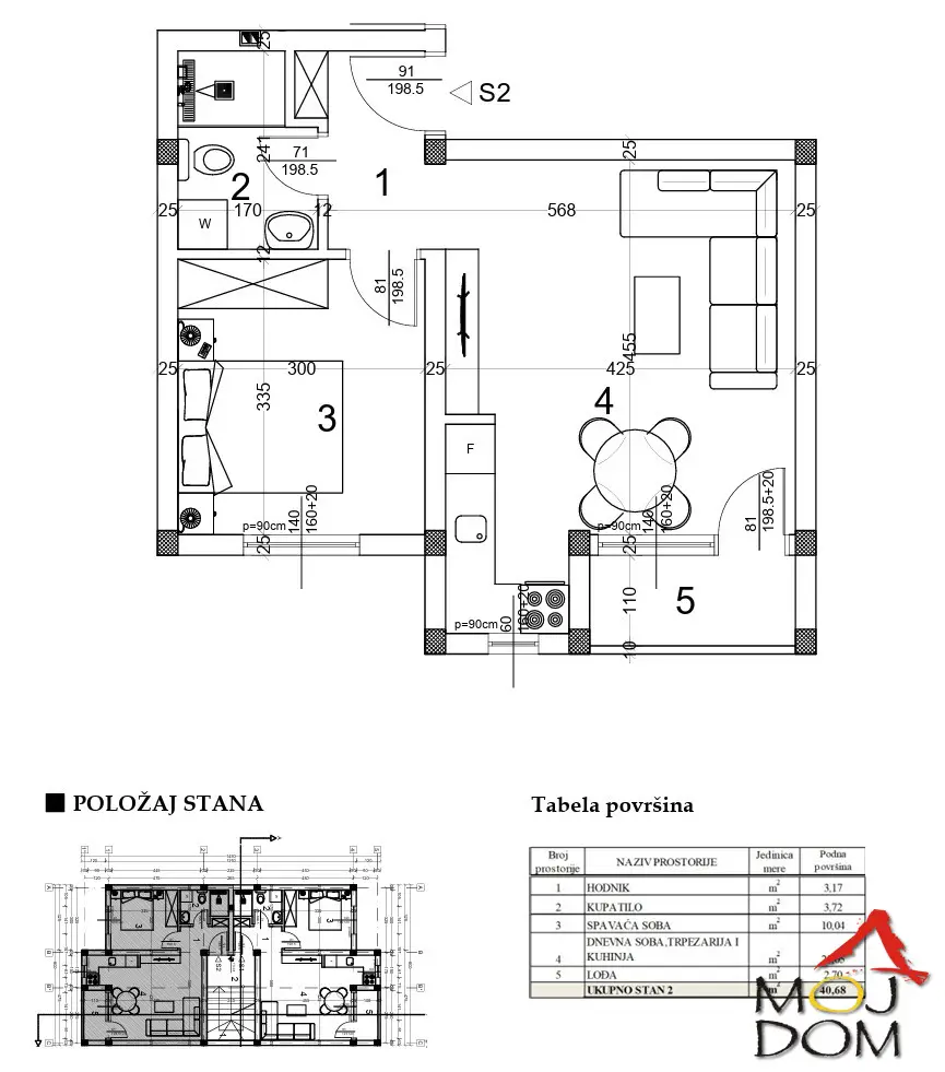 Stan - Novi Sad Veternk - 1031572