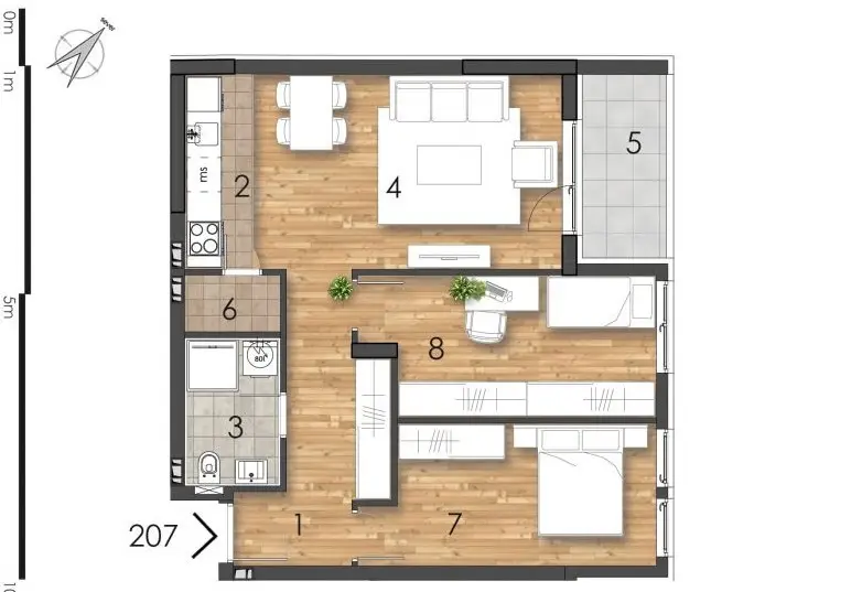 Stan - Novi Sad Telep - 1042367