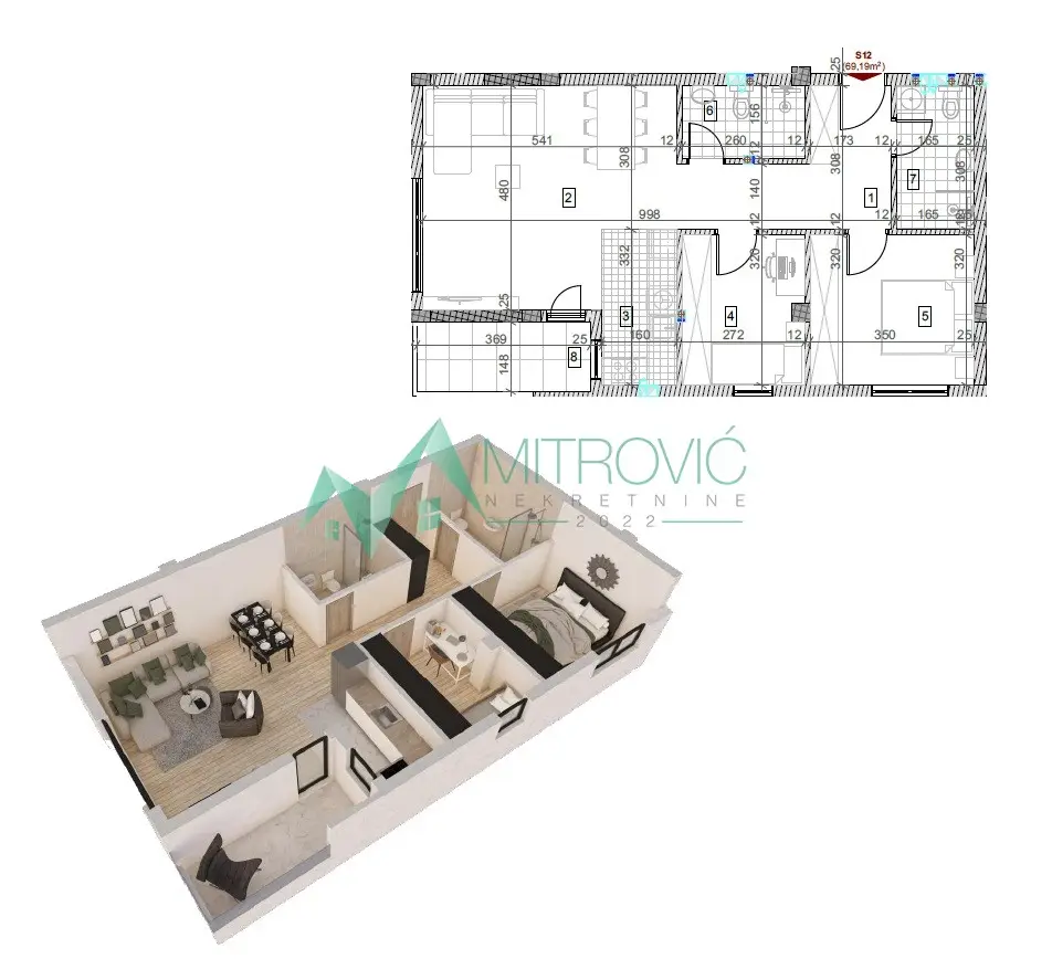 Stan - Sremska Kamenica Tatarsko brdo - 1003724
