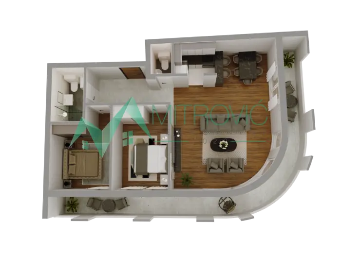 Stan - Petrovaradin (Novi Sad) Petrovaradin - 1001902