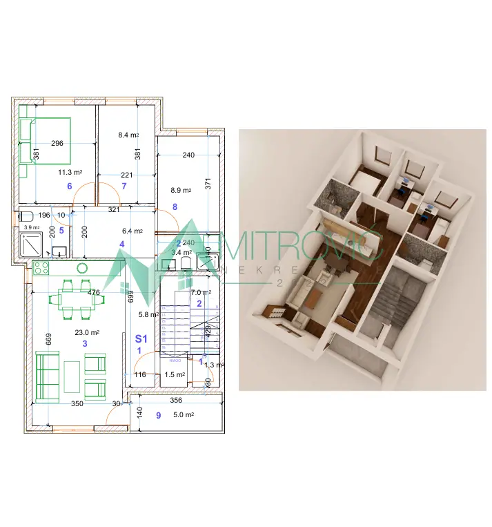 Stan - Novi Sad Veternk - 1002948