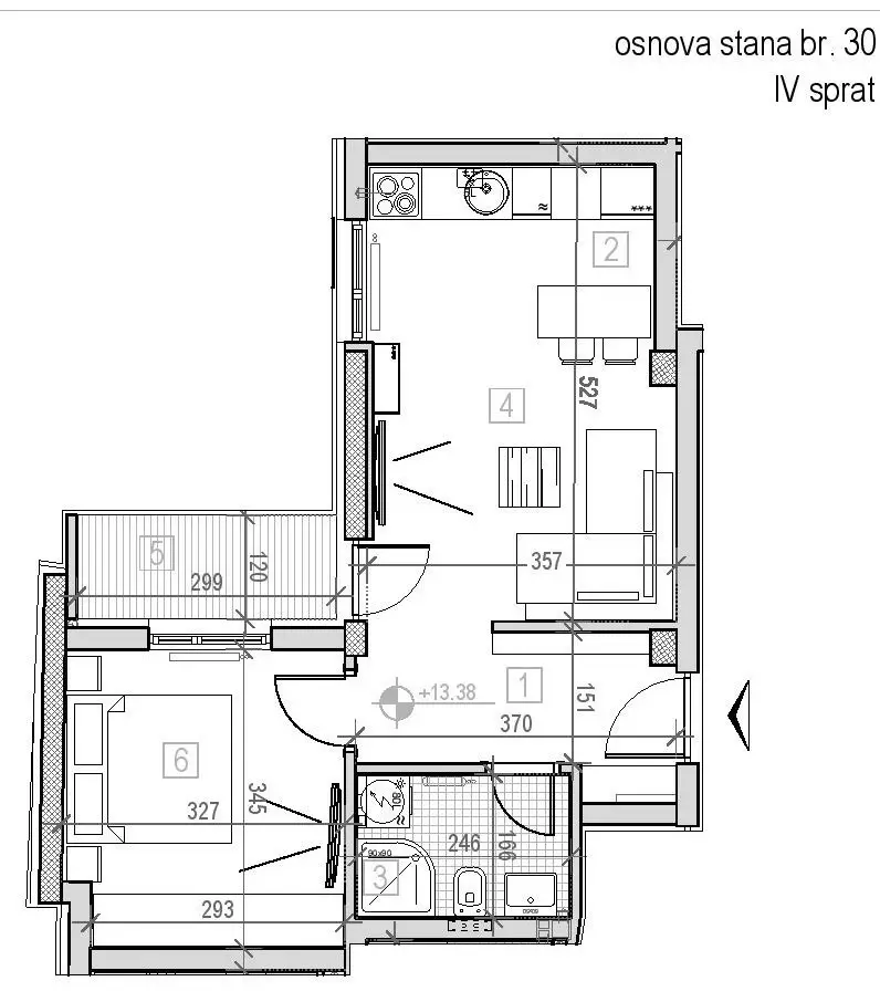 Stan - Novi Sad Podbara - 1042078