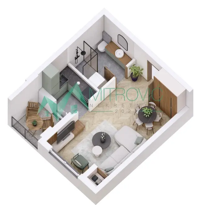 Stan - Petrovaradin (Novi Sad) Petrovaradin - 1002571