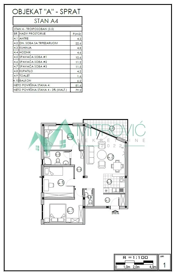 Stan - Sremska Kamenica Tatarsko brdo - 1003446