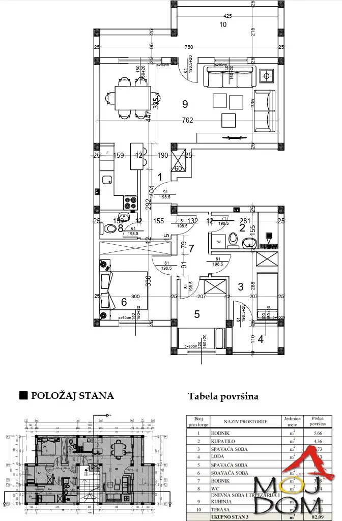 Stan - Novi Sad Veternk - 1031578
