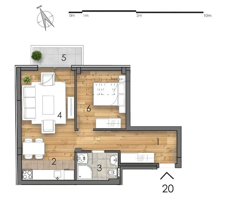 Stan - Novi Sad Detelinara - 1041756