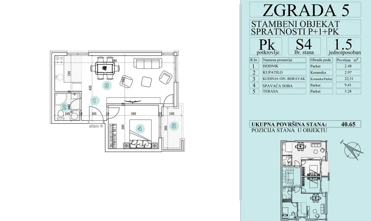 Stan - Petrovaradin (Novi Sad) Petrovaradin - 1043257