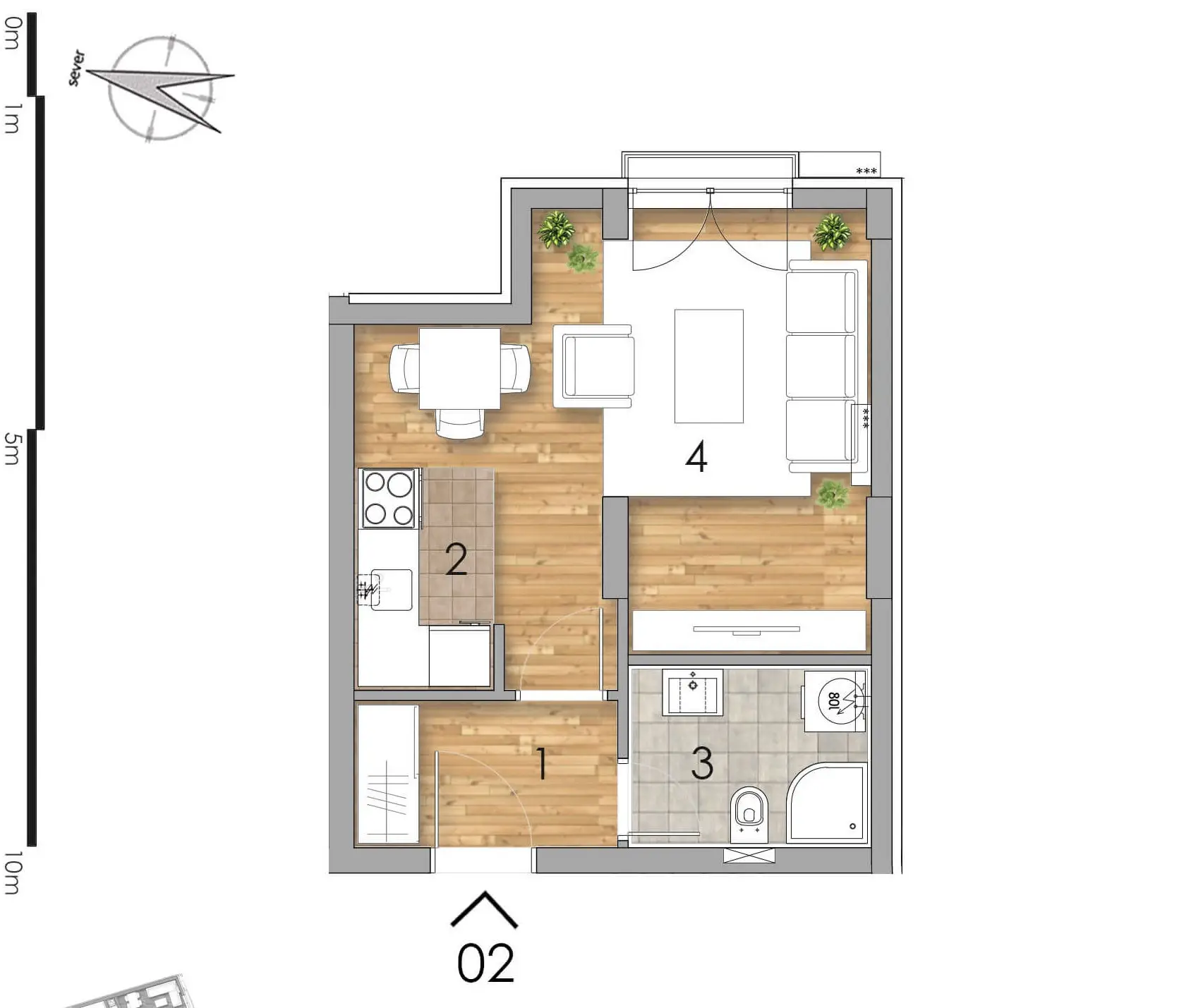 Stan - Novi Sad Podbara - 1042441