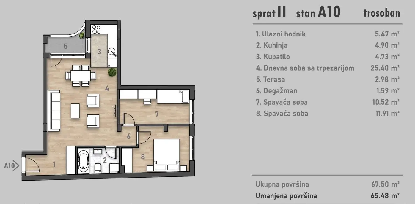 Stan - Novi Sad Socijalno - 1042920