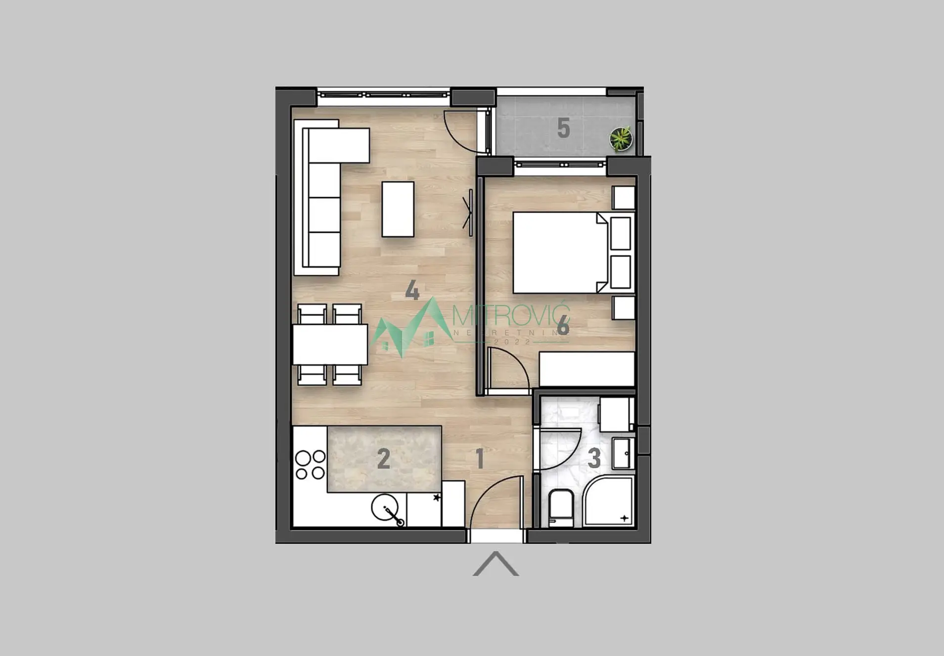 Stan - Novi Sad Socijalno - 1002865