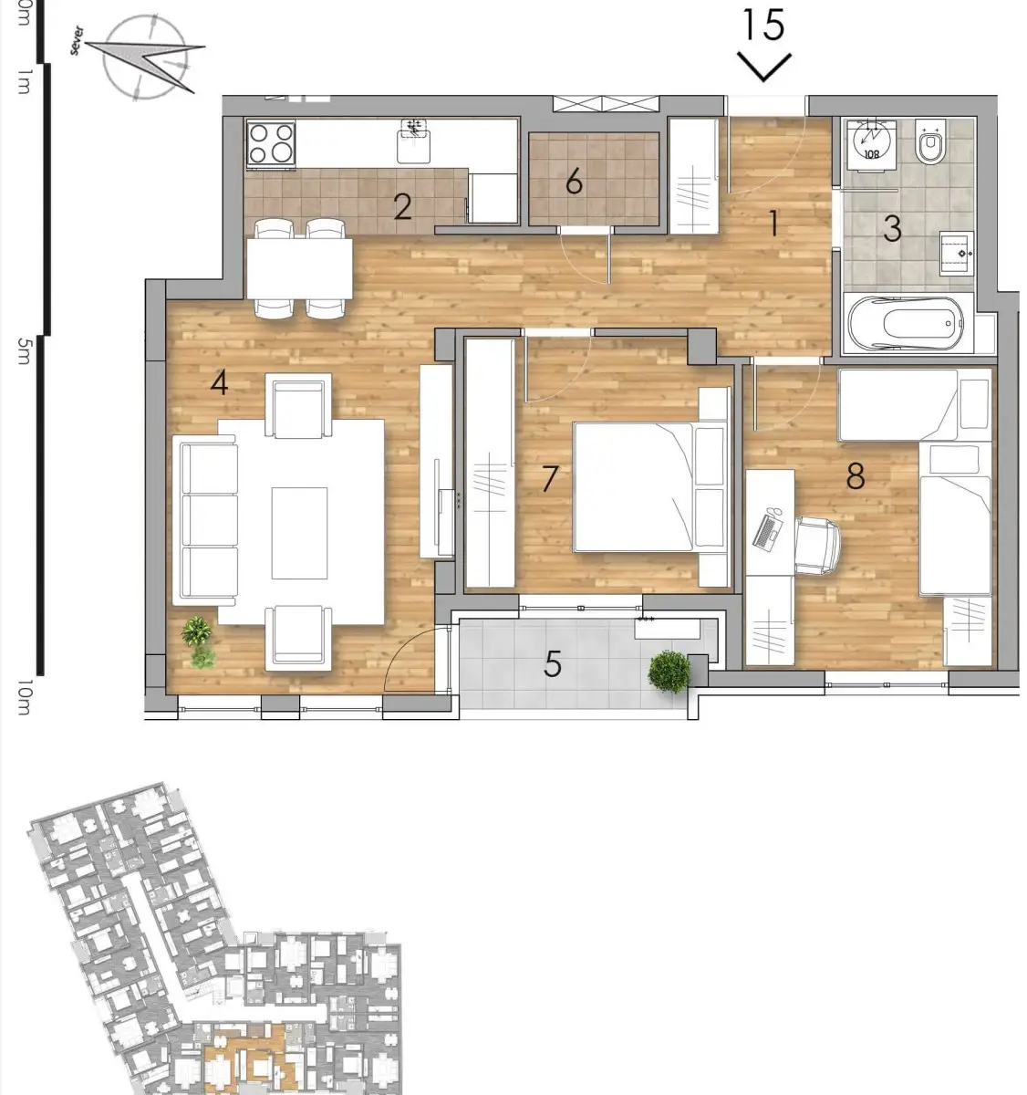 Stan - Novi Sad Podbara - 1042450