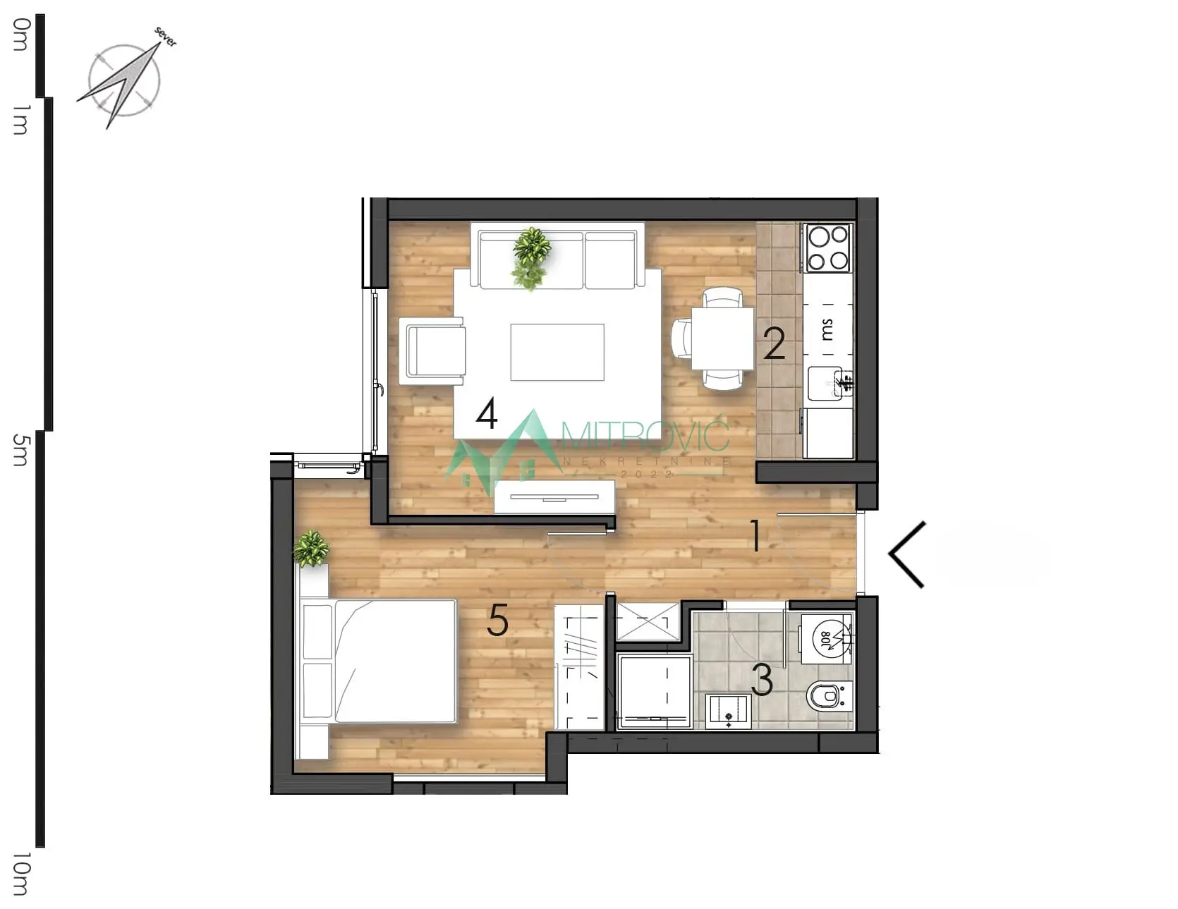 Stan - Novi Sad Telep - 1003908